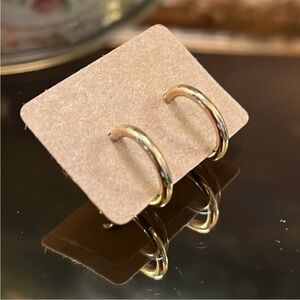Gold Mini Hoop Earrings